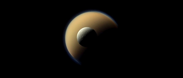 Immagine di Saturno dalla Sonda Cassini