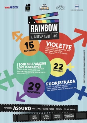 Ritorna “Rainbow”, la rassegna di cinema LGBT a cura di Zer0971, Associazione di Promozione Sociale