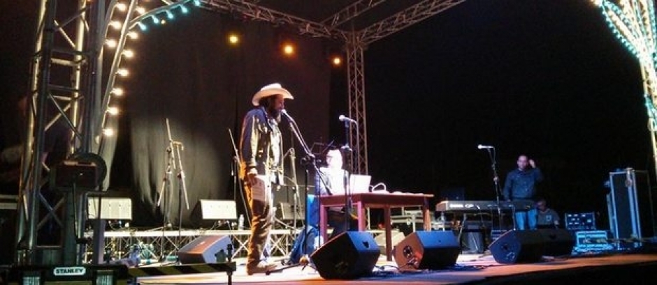 Vinicio Capossela sul palco del Calitri Sponz Fest 2014