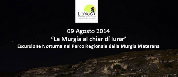 Escursione notturna nel Parco Regionale della Murgia Materana