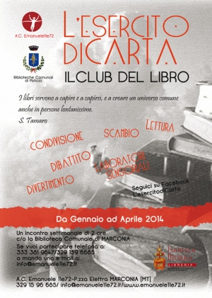 L&#039;esercito di carta. Il club del libro