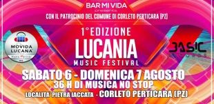 Lucania Music Festival, 36 ore di musica no-stop a Corleto Perticara