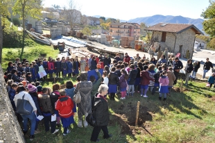 Resoconto della giornata dell&#039;albero a Sasso di Castalda