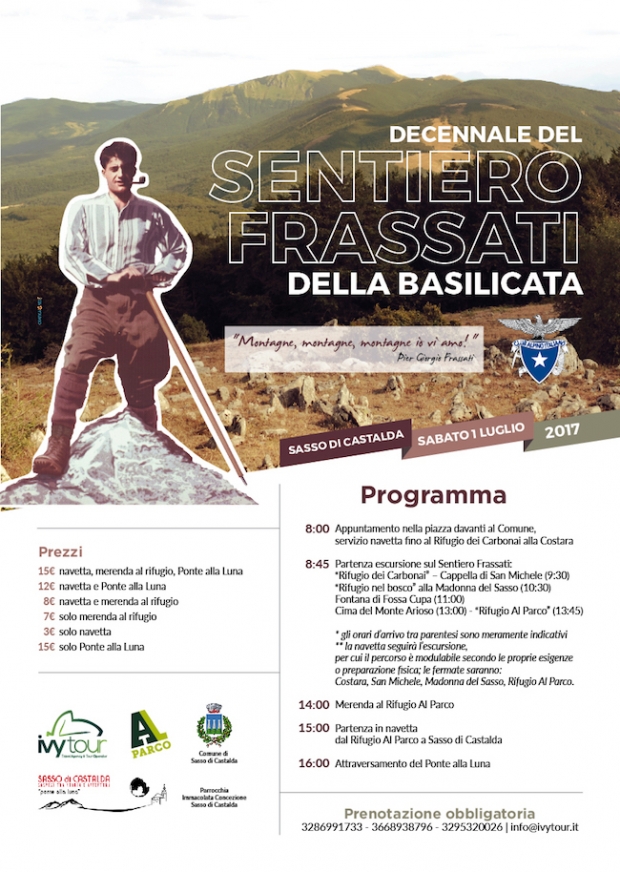 Decennale del sentiero Frassati di Basilicata