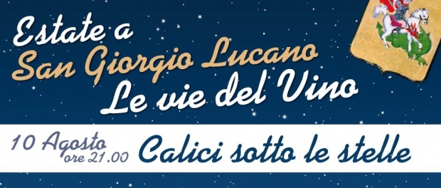 Calici sotto le stelle a San Giorgio Lucano