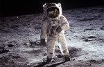 Buzz Aldrin sulla Luna