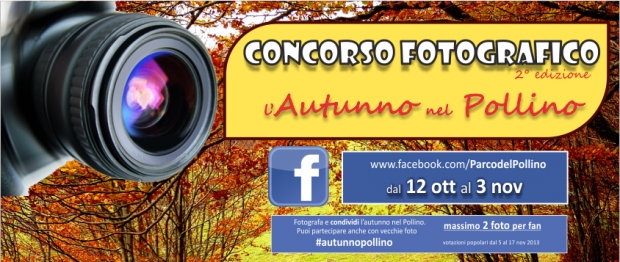 Concorso fotografico &quot;Autunno nel Pollino&quot;