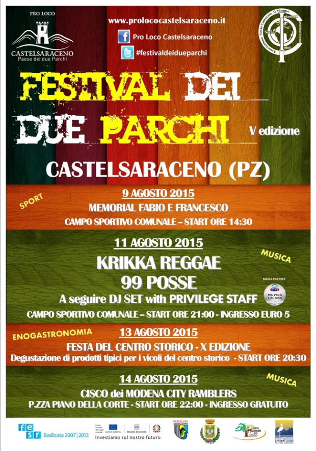 Festival dei due Parchi 2015 a Castelsaraceno