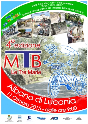 Le Tre Marie: gara di Mountain Bike ad Albano di Lucania