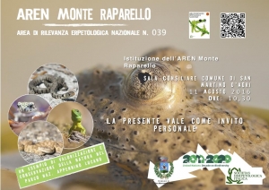 Prima Area di Rilevanza Erpetologica Nazionale in Basilicata, intervista ad Antonio Conte